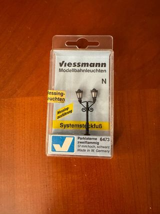 Viessmann Farolas viessmann (Negro, Metal)