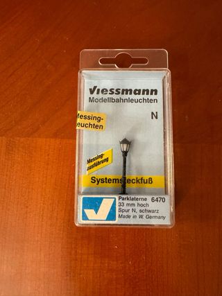 Viessmann Farolas viessmann (Negro, Metal)