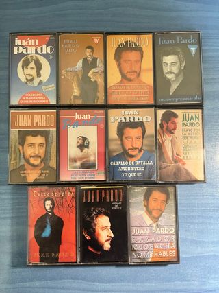 ¡OFERTA! Lote 11 Cassettes Juan Pardo