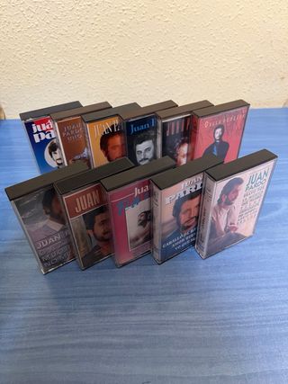 ¡OFERTA! Lote 11 Cassettes Juan Pardo