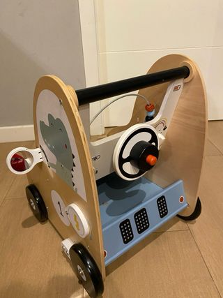 Correpasillos Coche Madera con Freno