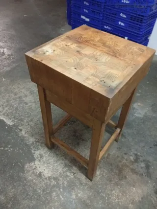 Pilón madera de carnicero 44x44