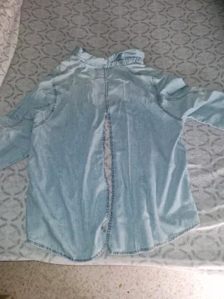 Sobrecamisa vaquera azul