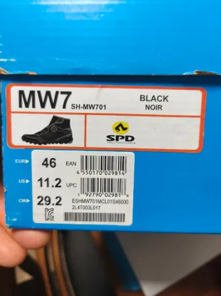 Zapatillas Shimano MW7 Gore-Tex Talla 46