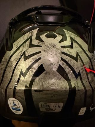 Casco Moto Venom + Mochila + chaqueta