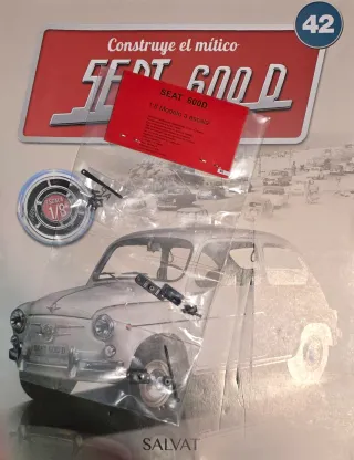 Maqueta Seat 600 D Salvat 1:8