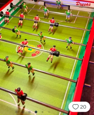 Futbolín Presas 2000 Competición