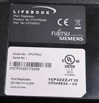 Replicador de Puertos Negro FPCPR63