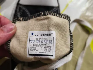 Zapatillas Converse Negras Mujer