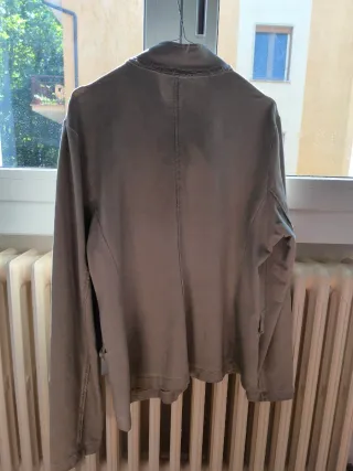 Felpa Loft41 con bottoni beige