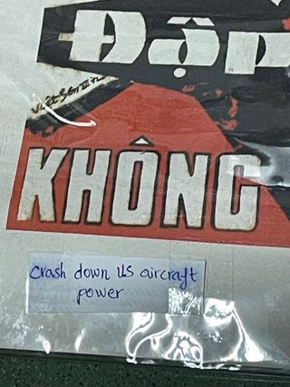 Cartel NordVietnamita Propaganda Años 60