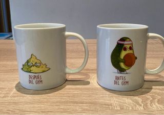 Tazas de cerámica divertidas
