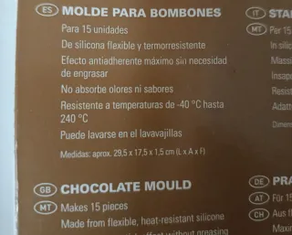 Molde Silicona Bombones Navidad Ernesto