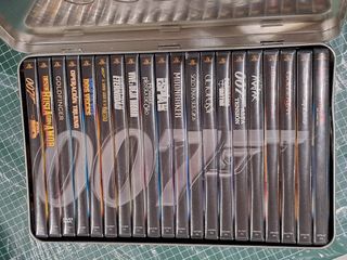 Cofre 20 Películas DVD James Bond 007