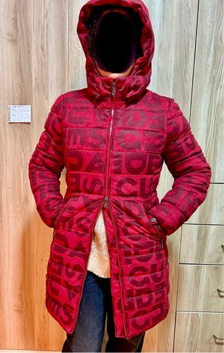Anorak Desigual Rojo con Logo