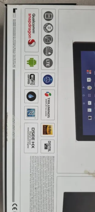 Tablet Sony Xperia Z4 LTE Negra/Gris.