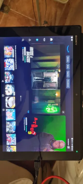 Tablet Sony Xperia Z4 LTE Negra/Gris.