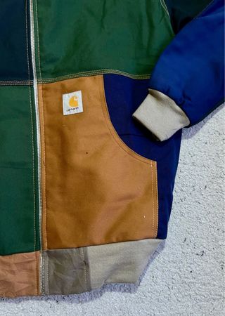 Cazadora Carhartt Patchwork Multicolor