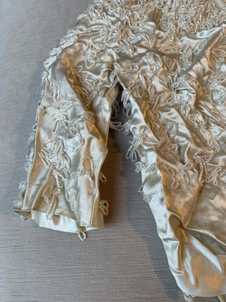 Chaqueta vintage terciopelo bordada