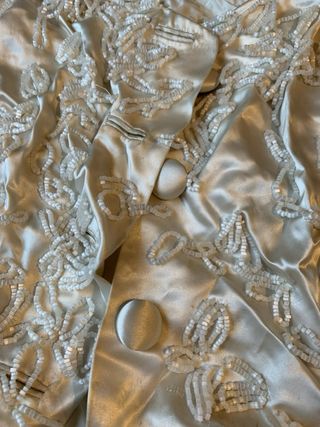 Chaqueta vintage terciopelo bordada