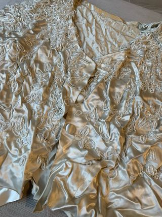 Chaqueta vintage terciopelo bordada