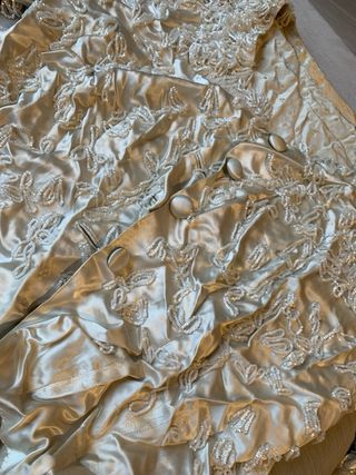 Chaqueta vintage terciopelo bordada