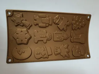 Molde Silicona Galletas Ernesto Navidad