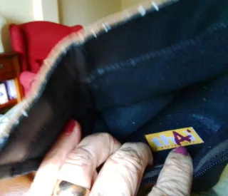 Botines de caña baja en color camel Talla 36