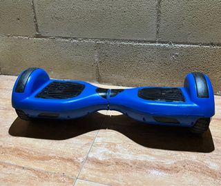 patín eléctrico Azul con cargador