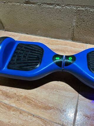 patín eléctrico Azul con cargador