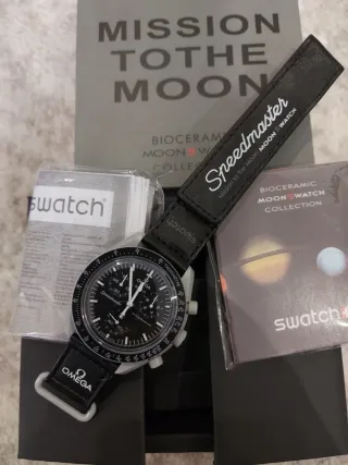 Swatch x Omega MoonSwatch Preto