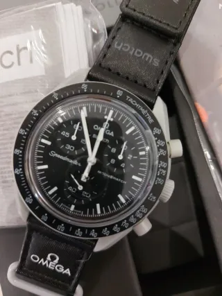 Swatch x Omega MoonSwatch Preto