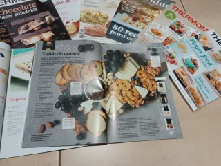 Lote revistas recetas thermomix.