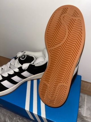 Zapatillas Adidas Campus Negras Mujer