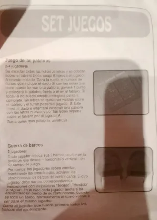 Conjunto de juegos de mesa