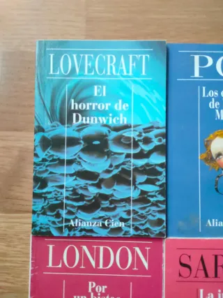 Pack 4 libros bolsillo Colección Alianza Cien