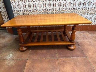 Mesa de centro madera maciza