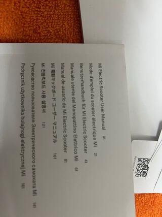 Cargador Mi Scooter Eléctrico + Manual