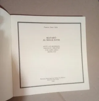Mataró al S.XVIII
