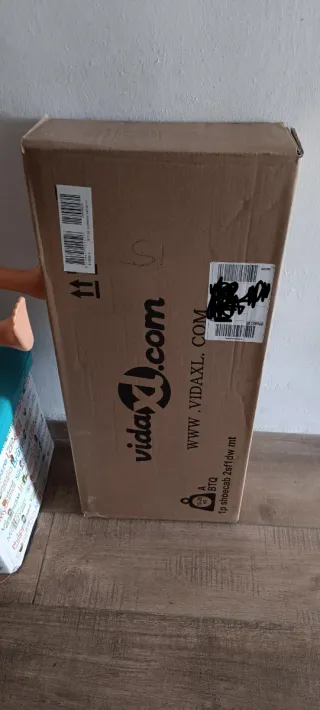 Mueble de entrada blanco