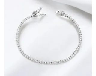 Pulsera Riviere Plata