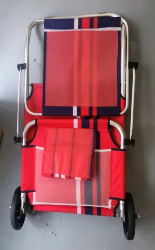 Carrito Tumbona - hamaca playa/piscina