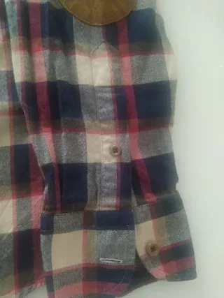 Camisa cuadros Massimo Dutti Talla L