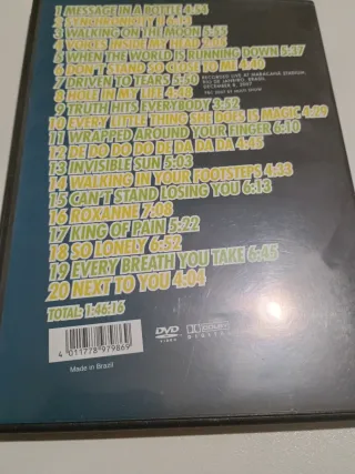 The Police Live in Rio DVD