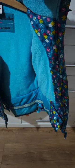 Chaqueta esquí niña Topalino multicolor