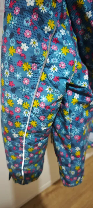 Chaqueta esquí niña Topalino multicolor