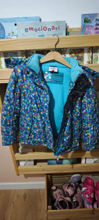 Chaqueta esquí niña Topalino multicolor