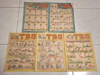 Lote 13 Revistas TBO Antiguas (Años 50-60)