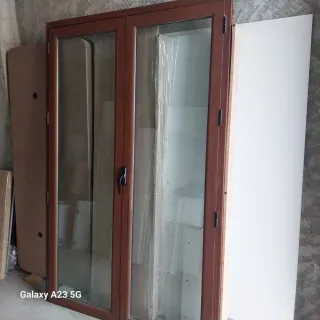 Puerta balconera aluminio