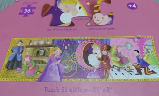 Puzzle Cenicienta 36 piezas Djeco